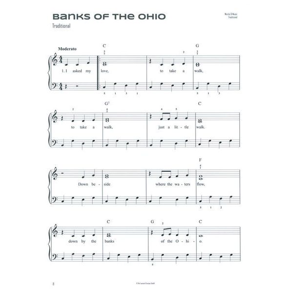 Bosworth Die ersten 50 Popsongs Klavier