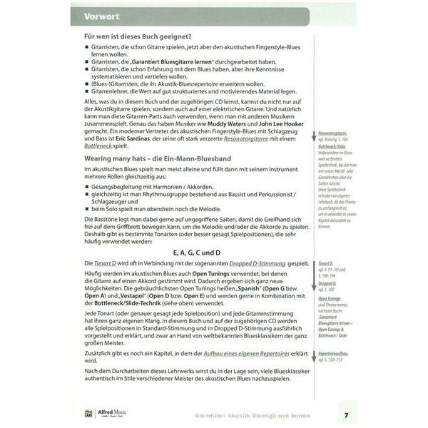 Alfred Music Publishing Garantiert Akustik-Bluesgit.