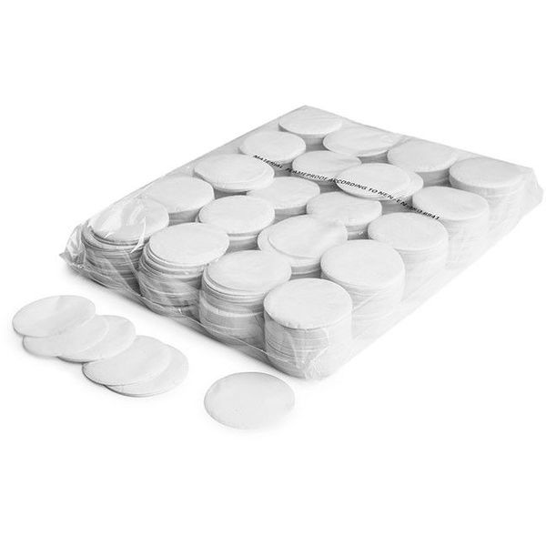 Magic FX Confetti round  55mm White