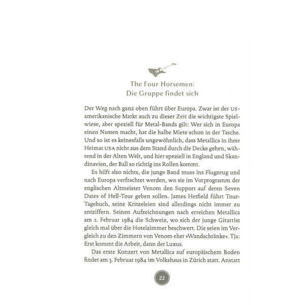 Reclam Verlag 100 Seiten Metallica