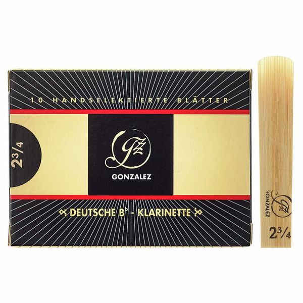 Gonzalez Clarinet Reed German 2.75
