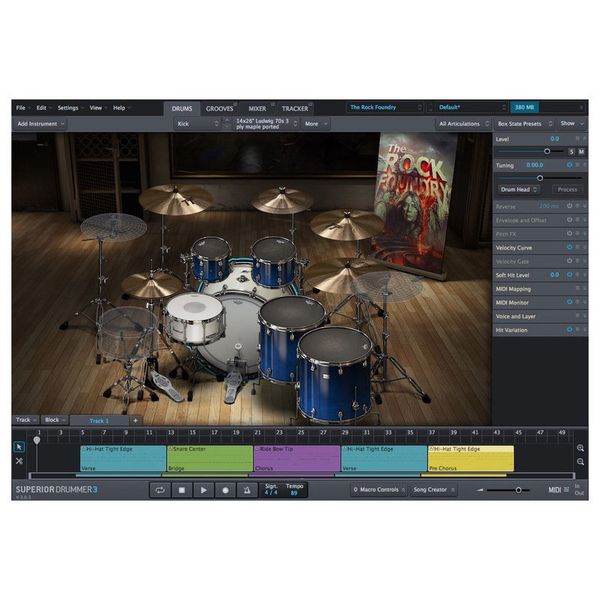 Toontrack SDX The Rock Foundry