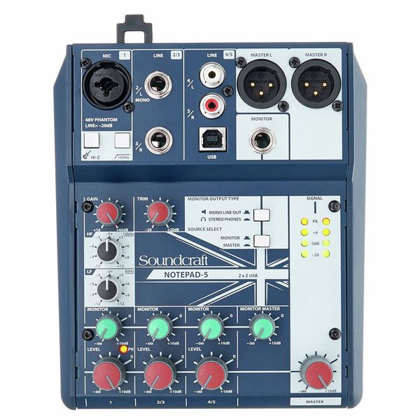 Soundcraft Notepad-5