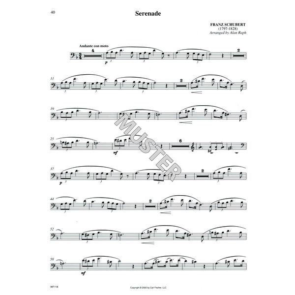 Carl Fischer Repertoire Classics Trombone