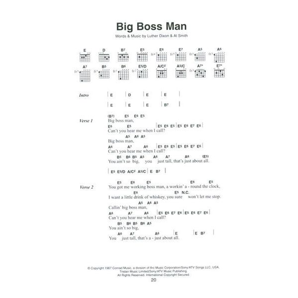 Wise Publications Little Black Book of Blues