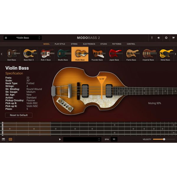 IK Multimedia Modo Bass 2