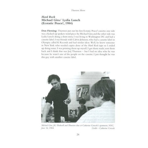 Omnibus Press Thurston Moore We Sing A New