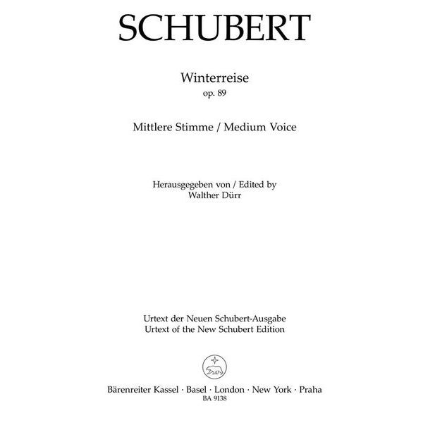 Brenreiter Schubert Winterreise Mittel