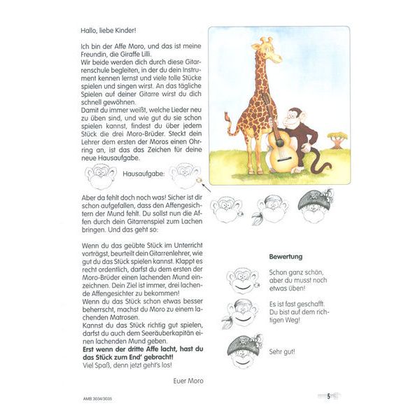 Acoustic Music Books Moro und Lilli