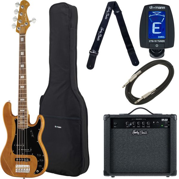 Harley Benton MV-5PJ Natural Set