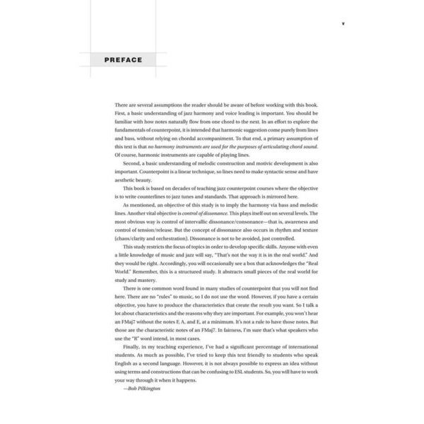 Berklee Press Counterpoint In Jazz Arranging
