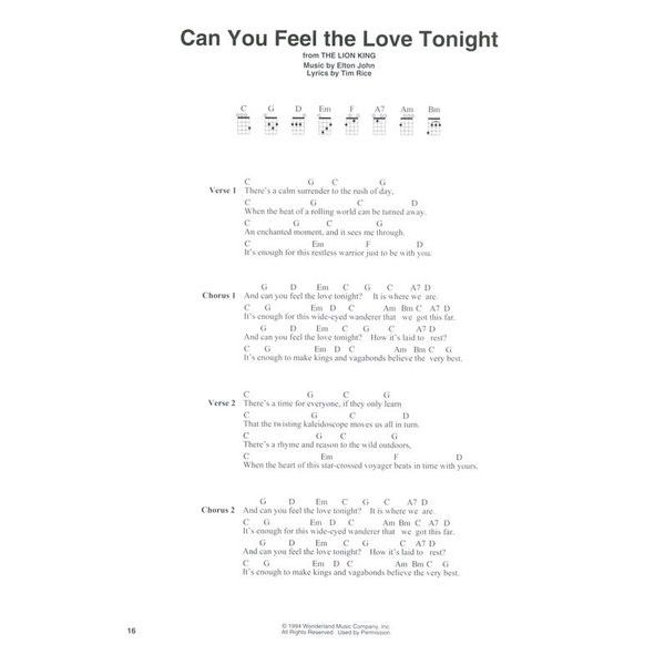 Schott Fingerstyle Ukulele Songbook