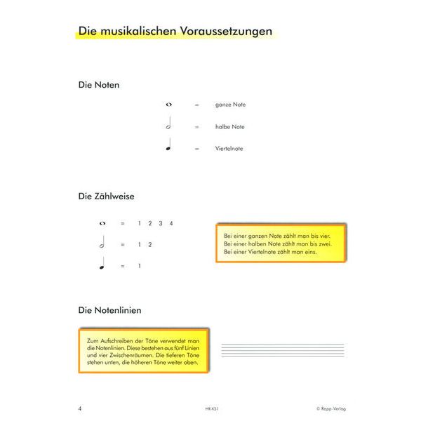 Horst Rapp Verlag Klarinette lernen mit Spa 1