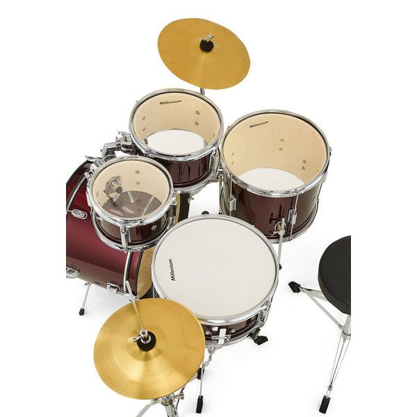 Millenium Focus Junior Drum Set Red