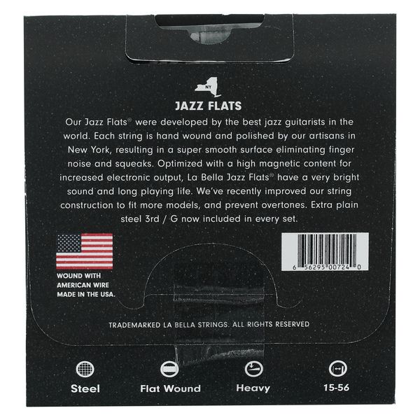 La Bella 20PH Jazz Flats FWSS
