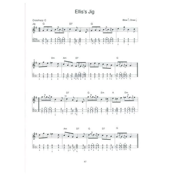 Mel Bay Irish Melodies For Harmonica