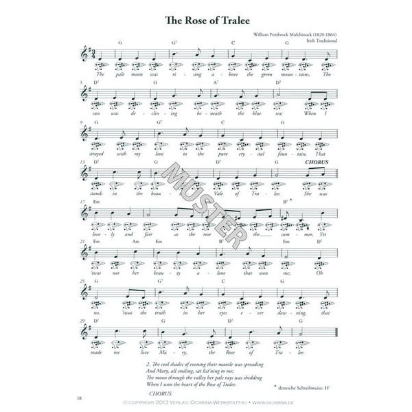 ocarinamusic Irish Folk Music for Ocarina 1