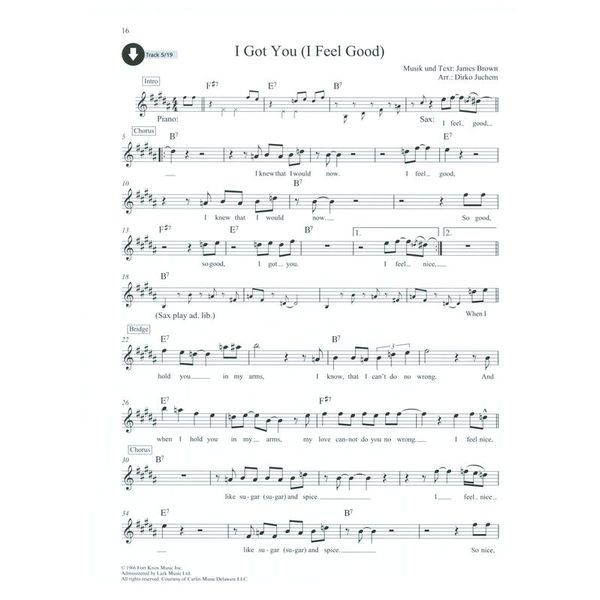 Schott Soul Classics 1 A-Sax