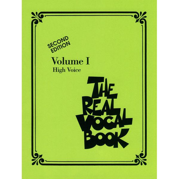 Hal Leonard Real Vocal Book 1 High Voice