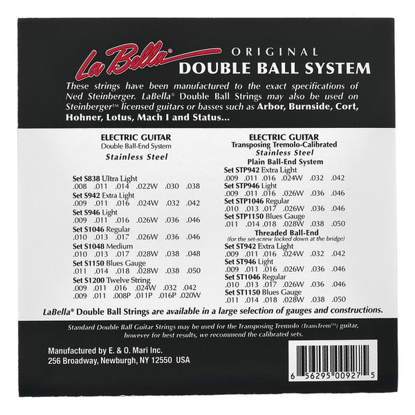 La Bella Steinberger ST942 V1 TransTrem