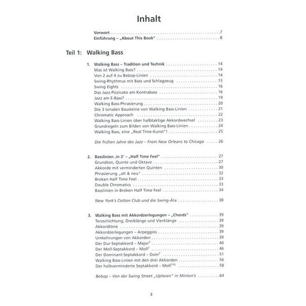 Edition Dux Walking Bass