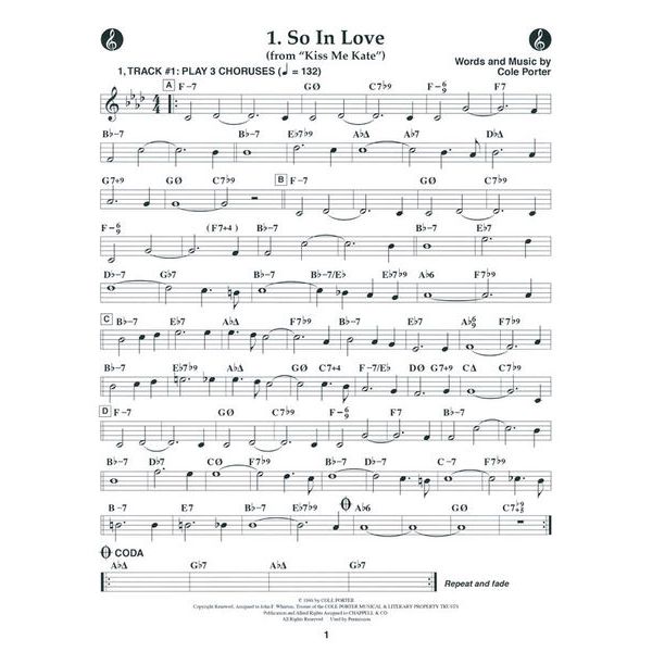 Jamey Aebersold Cole Porter 21 Great Standards