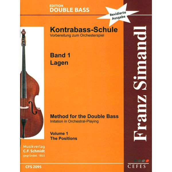 C.F. Schmidt Musikverlag Kontrabass-Schule 1