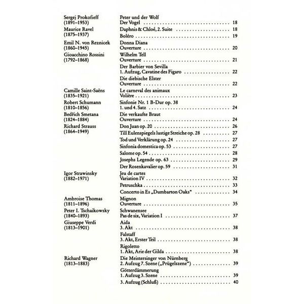 Edition Peters Orchester Probespiel Flöte