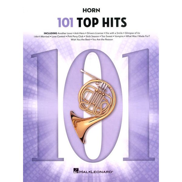 Hal Leonard 101 Top Hits for Horn