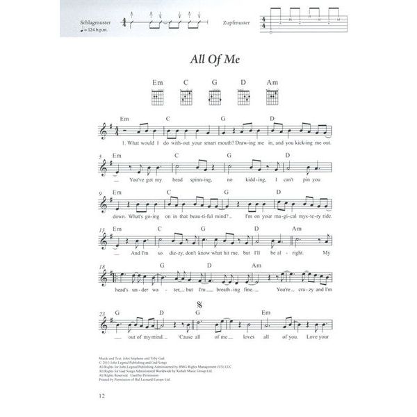 Schott Rock & Pop Fetenbuch Gitarre 2