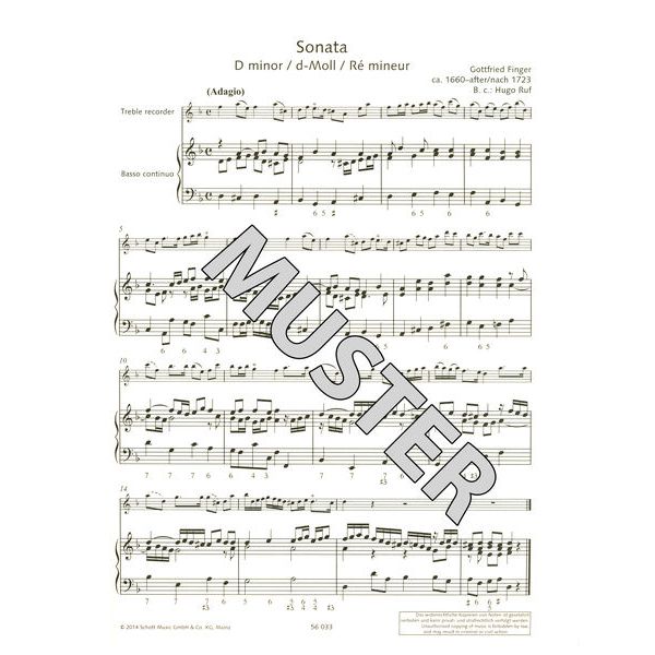 Schott Recorder Library