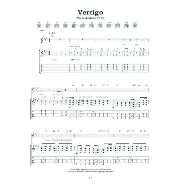 Wise Publications U2 18 Singles