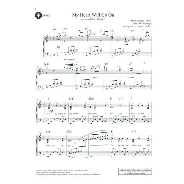 Schott Piano Movie Classics 1