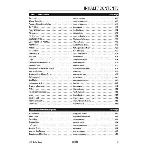 Hage Musikverlag Guitar Guitar