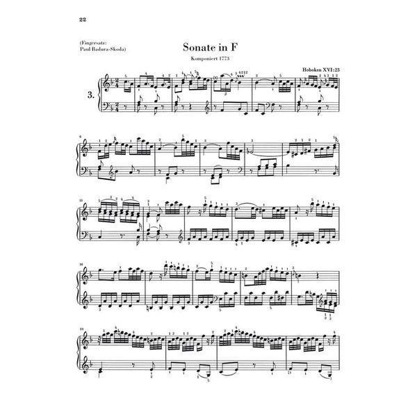 Henle Verlag Haydn Klaviersonaten 2