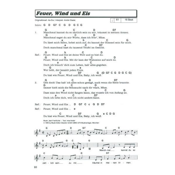 Musikverlag Hildner 140 deutsche Schlager 90