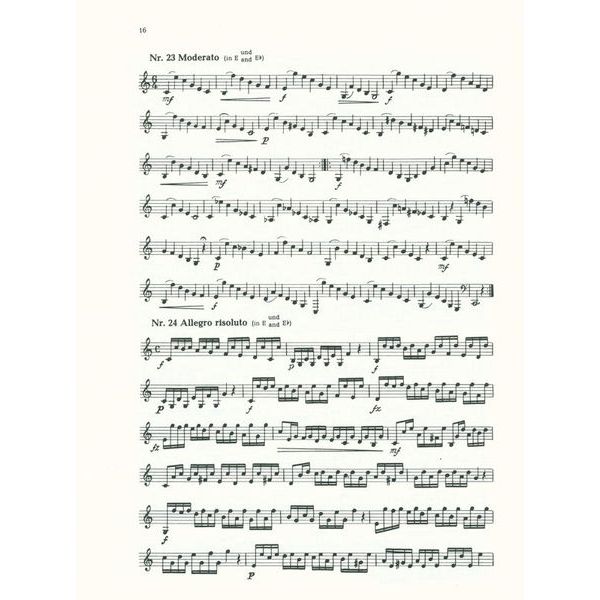 Friedrich Hofmeister Verlag Kopprasch 60 Etüden Horn 1