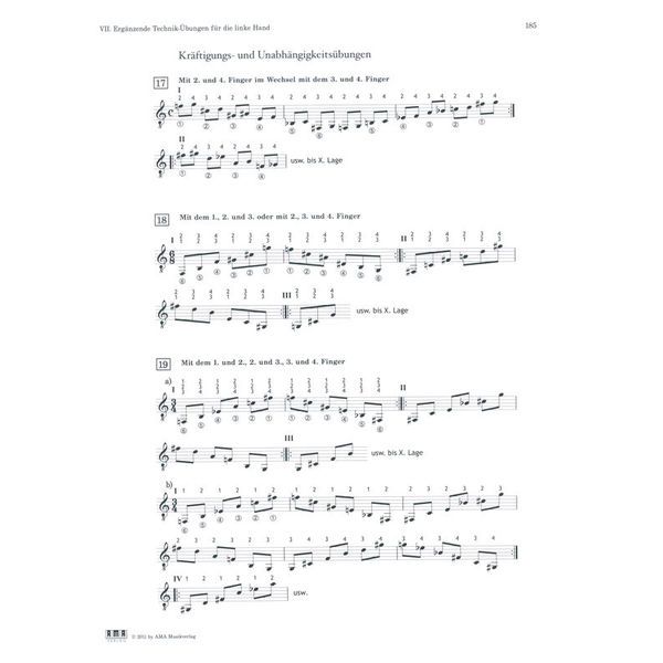 AMA Verlag Technik Moderne Konzertgitarre