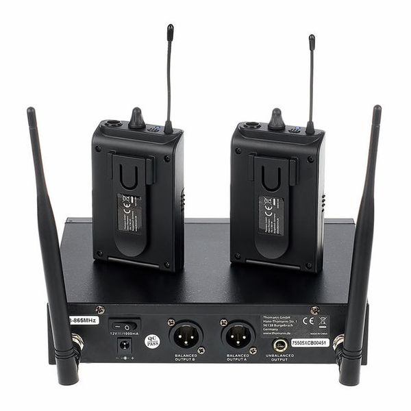 the t.bone freeU Twin PT 863 Em-O Bundle