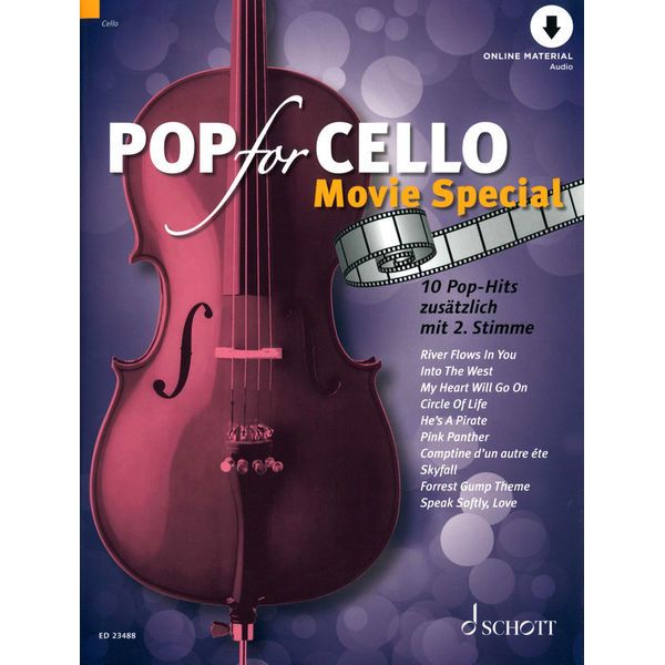 Schott Pop For Cello Movie Special