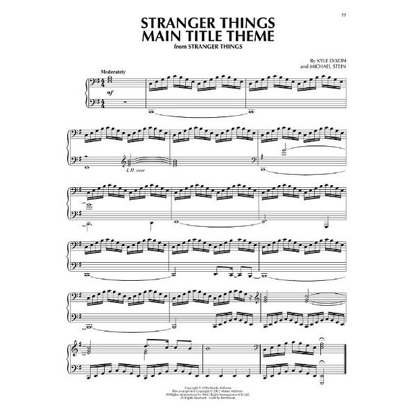 Hal Leonard Horror Music Piano