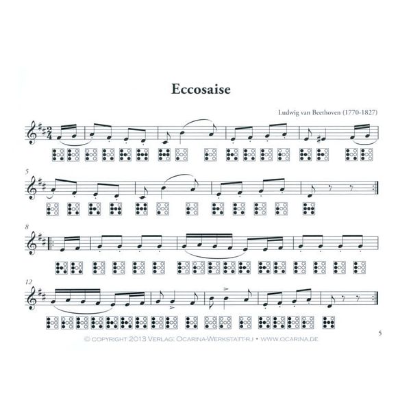 ocarinamusic Klassische Lieder für Ocarina