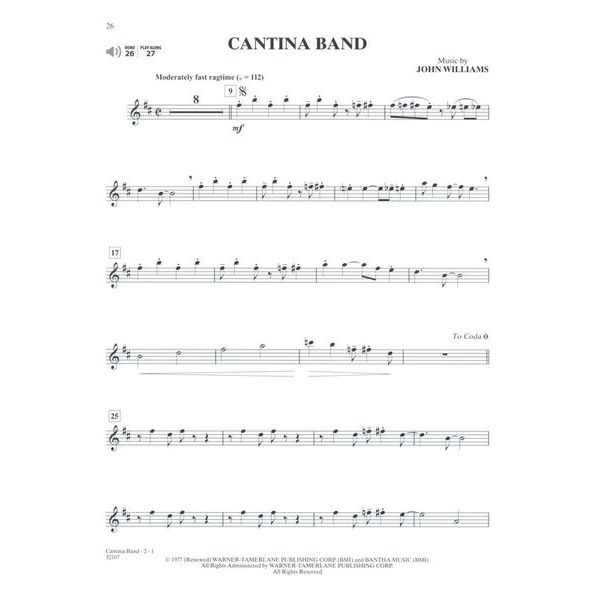 Alfred Music Publishing Star Wars Journey I-VI A-Sax