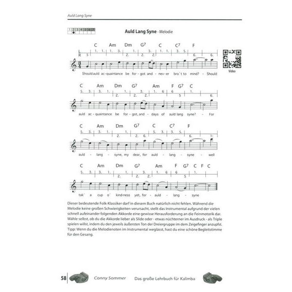 Conny Sommer Das groe Lehrbuch für Kalimba