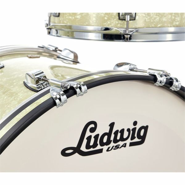 Ludwig Classic Maple Fab 22 Vint. Wh.