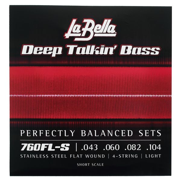 La Bella 760FL-S Deep Talkin Bass