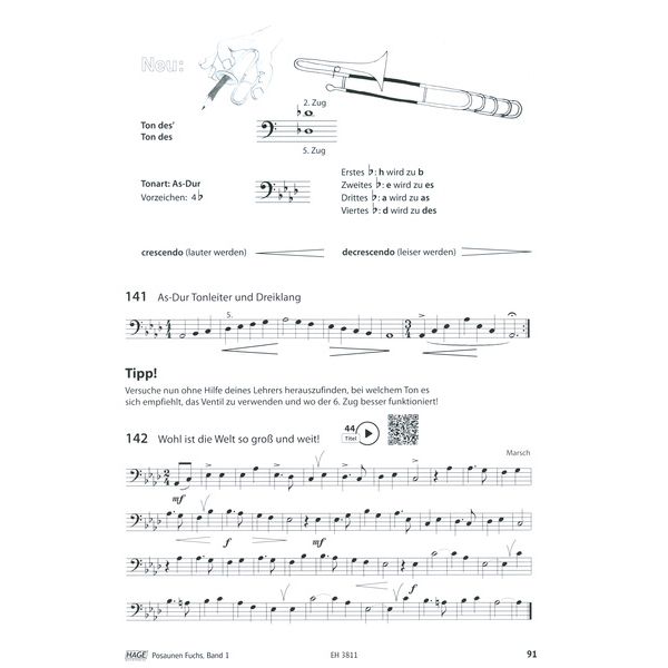 Hage Musikverlag Posaunen Fuchs 1