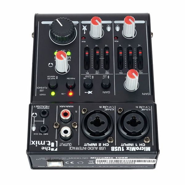 the t.mix MicroMix 1 USB