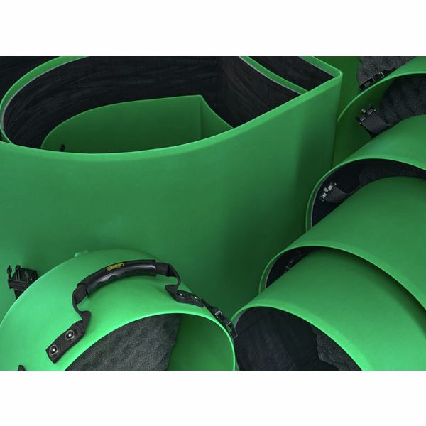 Hardcase HRockFus6 F.Lined Set D.Green