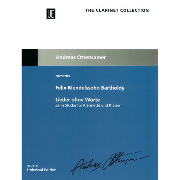 Universal Edition Mendelssohn Lieder ohne Worte